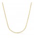 Cadena Barbada 2 mm Oro 18K 50 cm
