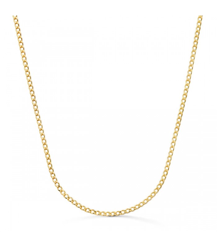 Cadena Barbada 2 mm Oro 18K 60 cm