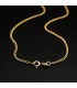 Cadena Barbada 2 mm Oro 18K 60 cm