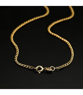 Cadena Barbada 2 mm Oro 18K 60 cm