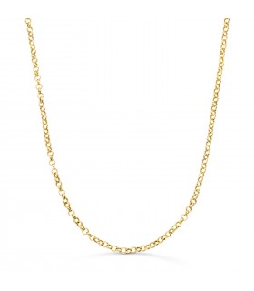 Cadena Rolo 2.5 mm Oro 18K 45 cm - Cadena de oro amarillo para mujer forzada