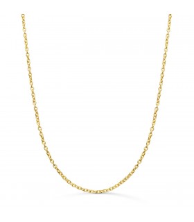 Collane a catena da donna in oro 750 - Modello a maglia Rolo 1,9 mm 18 Kt 50 cm