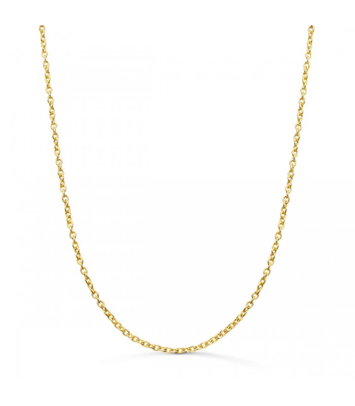 Chaîne à maille Jaseron 1.9 mm 18 Carats 50 cm - Chaînette en or massif pour femme