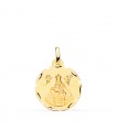 Medaille aus 18K Gold Jungfrau Maria P2940-318