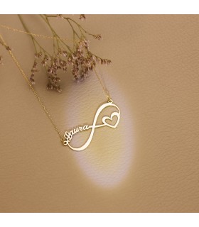 Collar personalizado de infinito