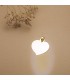 Pendente cuore a lastra oro giallo 18kt 28 mm