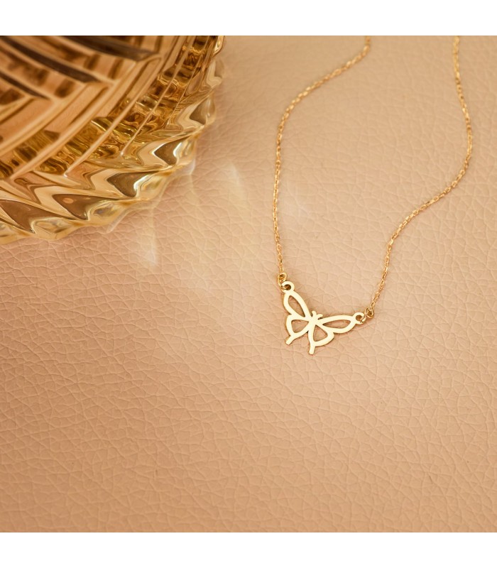 Collier Butterfly 18 Carats