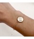Pulsera Mano de Fátima Oro - Pulsera mujer nácar