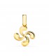 Colgante Lauburu Oro Amarillo 18K 15 mm