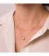 Gargantilla Estrella Diamantes 0.050 Qtes. Oro Amarillo 18K - collar con diamantes para mujer