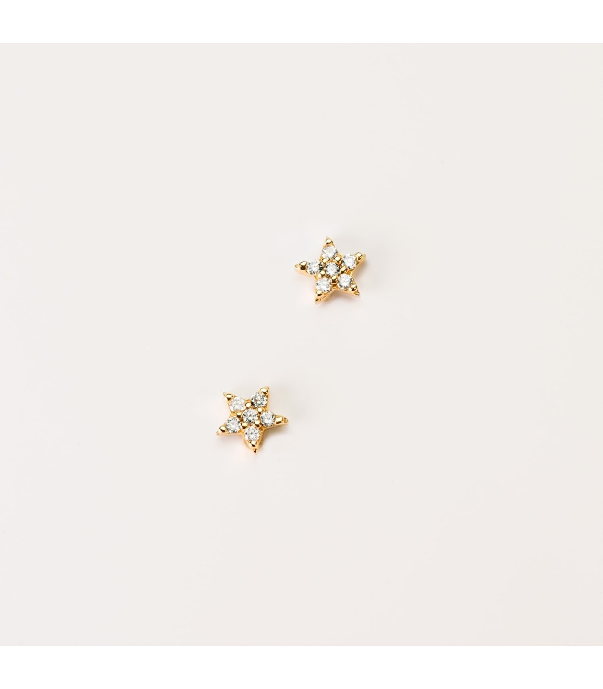 Pendientes Star Diamantes 0.060 Qtes. OA 18K | comprar en joyería online pendientes de mujer