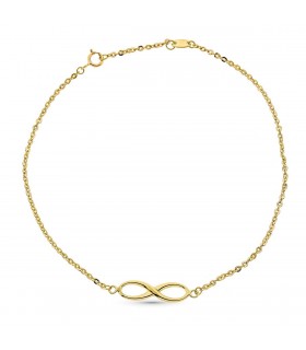 Cavigliera in oro 18Kt Infinito - Gioielli donna