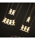 Collier personnalisable silhouette garçon et fille Or 18K