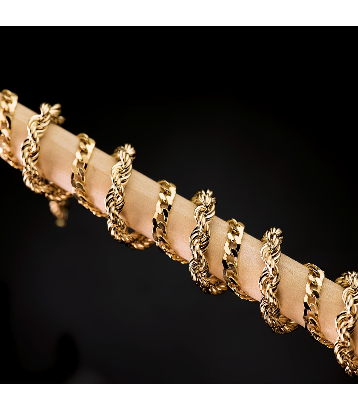 Goldkette 18001650 - 750er Gelbgold 50 cm
