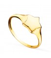Ring mit Buchstaben personalisieren Gold 18K 19671