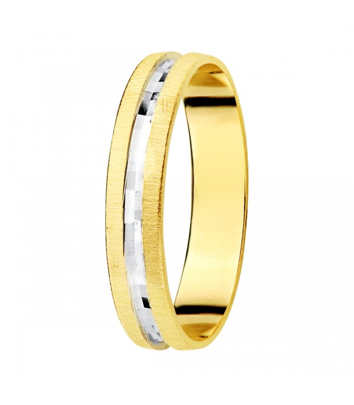 Fedi nuziali oro. Fedine fidanzamento modello ALBA · MATRIMONIO · 18 carati.