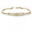 Damen Armband Gold  Blume 19000240