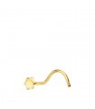 Piercing Nez Femme Or 18K Étoile