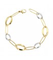 Bracelet or bicolore Manfreda 18 Carats