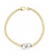 Pulsera oro BI Mamilia