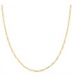 Chaîne Figaro 3x1 Or Jaune 18K 1mm 60cm