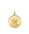 Religiöse Medaille Jungfrau Maria 18K Gold P9201-120