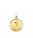 Medalla Virgen de las Angustias Oro 18K 20 mm Bisel | medallas religiosas, colgantes de virgen