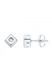 Boucles d'oreilles Chérie Diamants 0.040 Ct. OB 18K