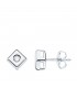 Boucles d'oreilles Chérie Diamants 0.100 Ct. OB 18K