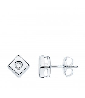 Diamant Ohrstecker | 750 Weißgold P1902-OBP220