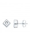 Boucles d'oreilles Chérie Diamants 0.100 Ct. OB 18K