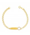 Baby ID Armband 750er Gold | D9208
