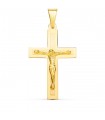 Anhänger Kreuz mit Jesus 750 Gold P4298