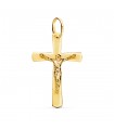 Anhänger Kreuz mit Jesus 750 Gold P4310