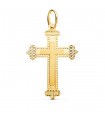 Croix Diamantée Or 18 K 35 mm