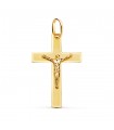 Anhänger Kreuz mit Jesus 750 Gold P4308
