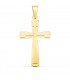Cruz Oro Amarillo 18K 32 mm - Cruz latina - Cruz Comunion - joyas online