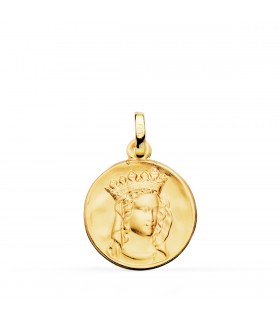 Medalla Notre Damme de París Oro 18K 18mm - medallas religiosas -  Alda Joyeros, joyería online