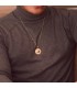 Médaille Méduse Or 18K 25 mm Brillant