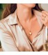 Bijoux personnalisés et médaillons avec gravure – Pendentif porte-photo Cœur en or jaune 750