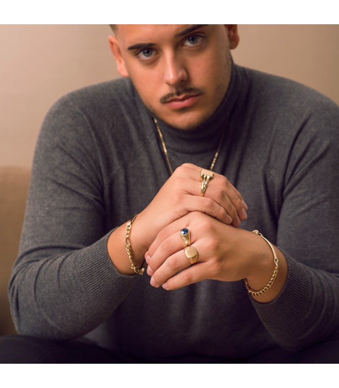 Alda Joyero, joyería online | Sello Oro Hombre Marcos 18K | joyas personalizadas