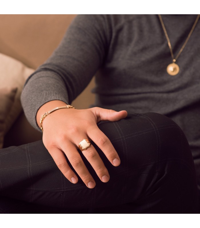 Alda Joyero, joyería online | Sello Oro Hombre Claude 18K | joyas personalizadas
