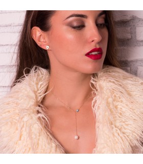 Pendientes Corazón Oro 18K Glam - pendientes mujer de moda