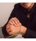 Pulsera Cordón Salomónico Oro 18K 20 cm | pulsera cadena |ALDA JOYEROS, joyería online