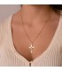 Cruz Diamantada Oro 18 K Cristo 35 mm - Colgante cruz de oro, crucifijo - joyas online