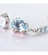 Pendientes Novia Volans Oro 18K  Topacio Azul | pendientes con piedras semipreciosas | comprar online joyas de oro