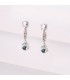 Pendientes Novia Volans Oro 18K  Topacio Azul | pendientes con piedras semipreciosas | comprar online joyas de oro