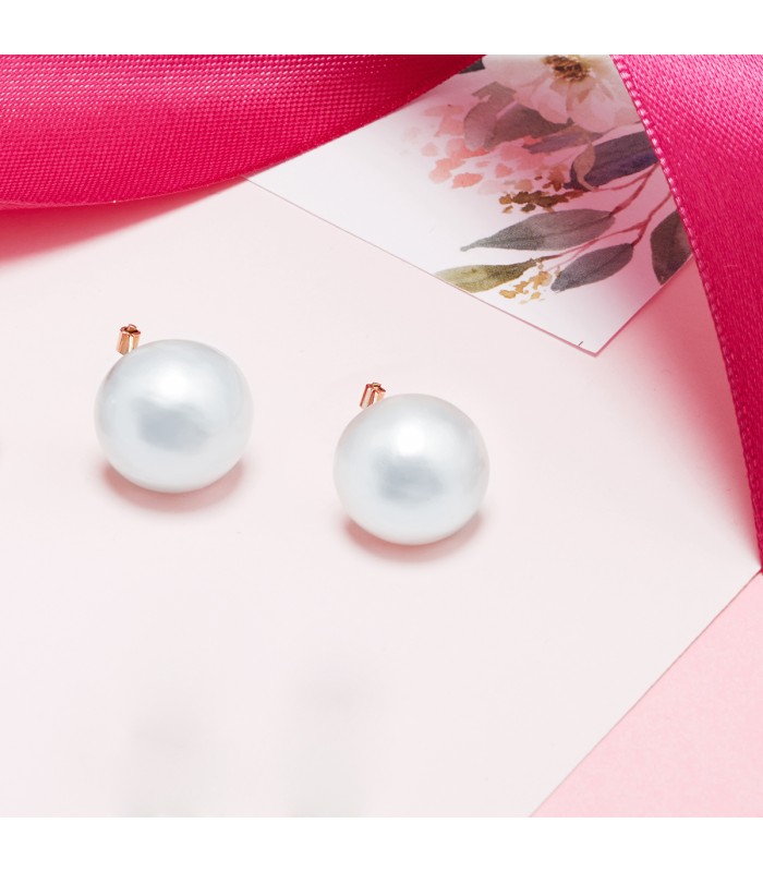 Boucles d'oreilles perles d'Australie Acantha 18 Ct. - perles pour femme