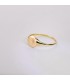 Anillo Sello Mujer Círculo Oro 18K- sello de mujer - sortijas - joyas de mujer