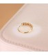 Anillo Mujer Amour Oro Bicolor 18K - anillo corazones - sortija corazón, San Valentín